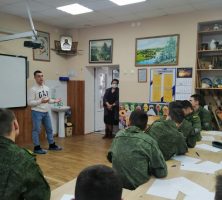 Шахтинский генерала Я.П.Бакланова казачий кадетский корпус посетили выпускники корпуса